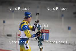 07.12.2019, Oestersund, Sweden, (SWE): Martin Ponsiluoma (SWE) - IBU world cup biathlon, relay men, Oestersund (SWE). www.nordicfocus.com. © Manzoni/NordicFocus. Every downloaded picture is fee-liable.