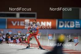 07.12.2019, Oestersund, Sweden, (SWE): Aidan Millar (CAN) - IBU world cup biathlon, relay men, Oestersund (SWE). www.nordicfocus.com. © Manzoni/NordicFocus. Every downloaded picture is fee-liable.