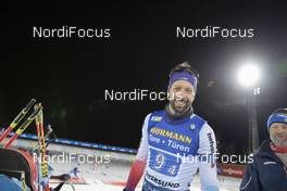 07.12.2019, Oestersund, Sweden, (SWE): Serafin Wiestner (SUI) - IBU world cup biathlon, relay men, Oestersund (SWE). www.nordicfocus.com. © Manzoni/NordicFocus. Every downloaded picture is fee-liable.