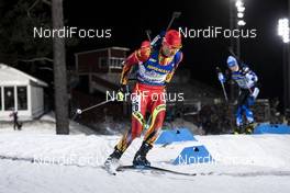 07.12.2019, Oestersund, Sweden, (SWE): Wenqiang Wang (CHN) - IBU world cup biathlon, relay men, Oestersund (SWE). www.nordicfocus.com. © Nico Manzoni/NordicFocus. Every downloaded picture is fee-liable.