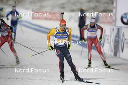 07.12.2019, Oestersund, Sweden, (SWE): Arnd Peiffer (GER) - IBU world cup biathlon, relay men, Oestersund (SWE). www.nordicfocus.com. © Manzoni/NordicFocus. Every downloaded picture is fee-liable.