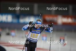 07.12.2019, Oestersund, Sweden, (SWE): Kristo Siimer (EST) - IBU world cup biathlon, relay men, Oestersund (SWE). www.nordicfocus.com. © Manzoni/NordicFocus. Every downloaded picture is fee-liable.