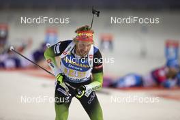 07.12.2019, Oestersund, Sweden, (SWE): Klemen Bauer (SLO) - IBU world cup biathlon, relay men, Oestersund (SWE). www.nordicfocus.com. © Manzoni/NordicFocus. Every downloaded picture is fee-liable.