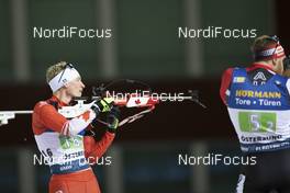 07.12.2019, Oestersund, Sweden, (SWE): Scott Gow (CAN) - IBU world cup biathlon, relay men, Oestersund (SWE). www.nordicfocus.com. © Manzoni/NordicFocus. Every downloaded picture is fee-liable.