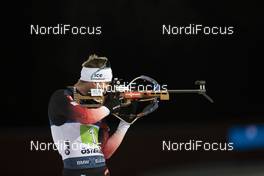 07.12.2019, Oestersund, Sweden, (SWE): Erlend Bjoentegaard (NOR) - IBU world cup biathlon, relay men, Oestersund (SWE). www.nordicfocus.com. © Manzoni/NordicFocus. Every downloaded picture is fee-liable.