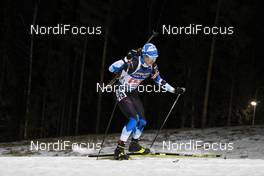 07.12.2019, Oestersund, Sweden, (SWE): Rene Zahkna (EST) - IBU world cup biathlon, relay men, Oestersund (SWE). www.nordicfocus.com. © Nico Manzoni/NordicFocus. Every downloaded picture is fee-liable.