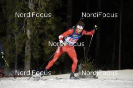 07.12.2019, Oestersund, Sweden, (SWE): Jules Burnotte (CAN) - IBU world cup biathlon, relay men, Oestersund (SWE). www.nordicfocus.com. © Nico Manzoni/NordicFocus. Every downloaded picture is fee-liable.