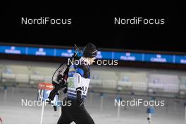 07.12.2019, Oestersund, Sweden, (SWE): Kalev Ermits (EST) - IBU world cup biathlon, relay men, Oestersund (SWE). www.nordicfocus.com. © Manzoni/NordicFocus. Every downloaded picture is fee-liable.