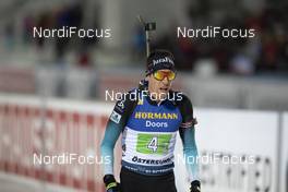 07.12.2019, Oestersund, Sweden, (SWE): Quentin Fillon Maillet (FRA) - IBU world cup biathlon, relay men, Oestersund (SWE). www.nordicfocus.com. © Manzoni/NordicFocus. Every downloaded picture is fee-liable.