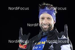 07.12.2019, Oestersund, Sweden, (SWE): Serafin Wiestner (SUI) - IBU world cup biathlon, relay men, Oestersund (SWE). www.nordicfocus.com. © Manzoni/NordicFocus. Every downloaded picture is fee-liable.