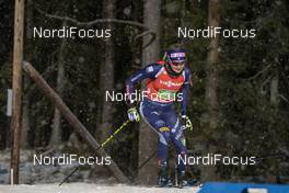 08.12.2019, Oestersund, Sweden, (SWE): Nicole Gontier (ITA) - IBU world cup biathlon, relay women, Oestersund (SWE). www.nordicfocus.com. © Nico Manzoni/NordicFocus. Every downloaded picture is fee-liable.
