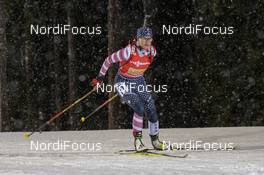 08.12.2019, Oestersund, Sweden, (SWE): Joanne Reid (USA) - IBU world cup biathlon, relay women, Oestersund (SWE). www.nordicfocus.com. © Nico Manzoni/NordicFocus. Every downloaded picture is fee-liable.