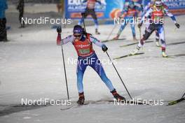 08.12.2019, Oestersund, Sweden, (SWE): Selina Gasparin (SUI) - IBU world cup biathlon, relay women, Oestersund (SWE). www.nordicfocus.com. © Nico Manzoni/NordicFocus. Every downloaded picture is fee-liable.