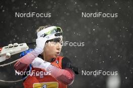 08.12.2019, Oestersund, Sweden, (SWE): Tiril Eckhoff (NOR) - IBU world cup biathlon, relay women, Oestersund (SWE). www.nordicfocus.com. © Manzoni/NordicFocus. Every downloaded picture is fee-liable.