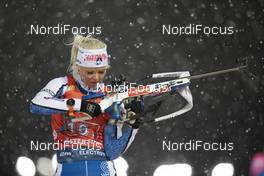 08.12.2019, Oestersund, Sweden, (SWE): Mari Eder (FIN) - IBU world cup biathlon, relay women, Oestersund (SWE). www.nordicfocus.com. © Manzoni/NordicFocus. Every downloaded picture is fee-liable.