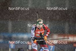 08.12.2019, Oestersund, Sweden, (SWE): Lisa Theresa Hauser (AUT) - IBU world cup biathlon, relay women, Oestersund (SWE). www.nordicfocus.com. © Manzoni/NordicFocus. Every downloaded picture is fee-liable.