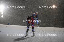08.12.2019, Oestersund, Sweden, (SWE): Julia Schwaiger (AUT) - IBU world cup biathlon, relay women, Oestersund (SWE). www.nordicfocus.com. © Nico Manzoni/NordicFocus. Every downloaded picture is fee-liable.