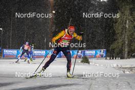 08.12.2019, Oestersund, Sweden, (SWE): Denise Herrmann (GER) - IBU world cup biathlon, relay women, Oestersund (SWE). www.nordicfocus.com. © Nico Manzoni/NordicFocus. Every downloaded picture is fee-liable.