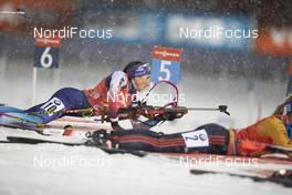 08.12.2019, Oestersund, Sweden, (SWE): Aita Gasparin (SUI) - IBU world cup biathlon, relay women, Oestersund (SWE). www.nordicfocus.com. © Manzoni/NordicFocus. Every downloaded picture is fee-liable.
