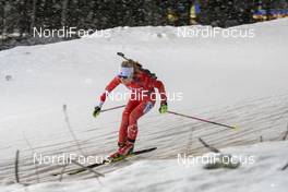 08.12.2019, Oestersund, Sweden, (SWE): Emma Lunder (CAN) - IBU world cup biathlon, relay women, Oestersund (SWE). www.nordicfocus.com. © Nico Manzoni/NordicFocus. Every downloaded picture is fee-liable.