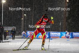 08.12.2019, Oestersund, Sweden, (SWE): Yuanmeng Chu (CHN) - IBU world cup biathlon, relay women, Oestersund (SWE). www.nordicfocus.com. © Nico Manzoni/NordicFocus. Every downloaded picture is fee-liable.