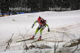 08.12.2019, Oestersund, Sweden, (SWE): Nina Zadravec (SLO) - IBU world cup biathlon, relay women, Oestersund (SWE). www.nordicfocus.com. © Nico Manzoni/NordicFocus. Every downloaded picture is fee-liable.