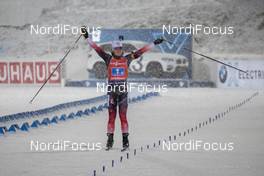 08.12.2019, Oestersund, Sweden, (SWE): Marte Olsbu Roeiseland (NOR) - IBU world cup biathlon, relay women, Oestersund (SWE). www.nordicfocus.com. © Nico Manzoni/NordicFocus. Every downloaded picture is fee-liable.