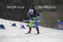 08.12.2019, Oestersund, Sweden, (SWE): Elena Kruchinkina (BLR) - IBU world cup biathlon, relay women, Oestersund (SWE). www.nordicfocus.com. © Manzoni/NordicFocus. Every downloaded picture is fee-liable.