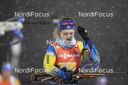 08.12.2019, Oestersund, Sweden, (SWE): Mona Brorsson (SWE) - IBU world cup biathlon, relay women, Oestersund (SWE). www.nordicfocus.com. © Manzoni/NordicFocus. Every downloaded picture is fee-liable.