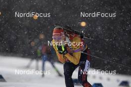 08.12.2019, Oestersund, Sweden, (SWE): Denise Herrmann (GER) - IBU world cup biathlon, relay women, Oestersund (SWE). www.nordicfocus.com. © Manzoni/NordicFocus. Every downloaded picture is fee-liable.