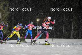 08.12.2019, Oestersund, Sweden, (SWE): Linn Persson (SWE), Tamara Voronina (RUS), Karoline Offigstad Knotten (NOR) - IBU world cup biathlon, relay women, Oestersund (SWE). www.nordicfocus.com. © Nico Manzoni/NordicFocus. Every downloaded picture is fee-liable.