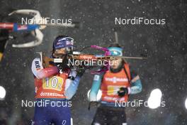 08.12.2019, Oestersund, Sweden, (SWE): Aita Gasparin (SUI) - IBU world cup biathlon, relay women, Oestersund (SWE). www.nordicfocus.com. © Manzoni/NordicFocus. Every downloaded picture is fee-liable.