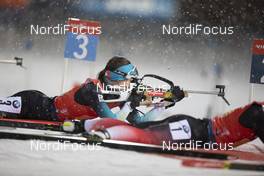08.12.2019, Oestersund, Sweden, (SWE): Chloe Chevalier (FRA) - IBU world cup biathlon, relay women, Oestersund (SWE). www.nordicfocus.com. © Manzoni/NordicFocus. Every downloaded picture is fee-liable.