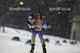 08.12.2019, Oestersund, Sweden, (SWE): Yuliia Dzhima (UKR) - IBU world cup biathlon, relay women, Oestersund (SWE). www.nordicfocus.com. © Manzoni/NordicFocus. Every downloaded picture is fee-liable.