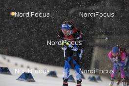 08.12.2019, Oestersund, Sweden, (SWE): Tuuli Tomingas (EST) - IBU world cup biathlon, relay women, Oestersund (SWE). www.nordicfocus.com. © Manzoni/NordicFocus. Every downloaded picture is fee-liable.