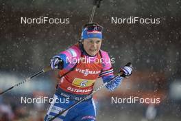 08.12.2019, Oestersund, Sweden, (SWE): Ekaterina Yurlova-Percht (RUS) - IBU world cup biathlon, relay women, Oestersund (SWE). www.nordicfocus.com. © Manzoni/NordicFocus. Every downloaded picture is fee-liable.