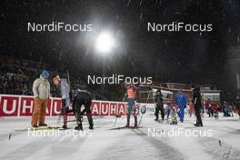 08.12.2019, Oestersund, Sweden, (SWE): Karolin Horchler (GER), Lisa Vittozzi (ITA), (l-r) - IBU world cup biathlon, relay women, Oestersund (SWE). www.nordicfocus.com. © Manzoni/NordicFocus. Every downloaded picture is fee-liable.