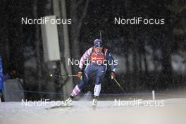08.12.2019, Oestersund, Sweden, (SWE): Susan Dunklee (USA) - IBU world cup biathlon, relay women, Oestersund (SWE). www.nordicfocus.com. © Manzoni/NordicFocus. Every downloaded picture is fee-liable.