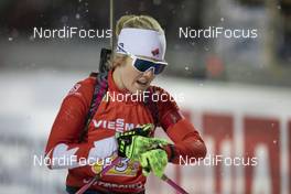 08.12.2019, Oestersund, Sweden, (SWE): Emma Lunder (CAN) - IBU world cup biathlon, relay women, Oestersund (SWE). www.nordicfocus.com. © Manzoni/NordicFocus. Every downloaded picture is fee-liable.