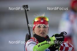 30.11.2019, Oestersund, Sweden, (SWE): Nika Blazenic (CRO) - IBU world cup biathlon, single mixed relay, Oestersund (SWE). www.nordicfocus.com. © Manzoni/NordicFocus. Every downloaded picture is fee-liable.