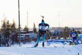 30.11.2019, Oestersund, Sweden, (SWE): Julia Simon (FRA) - IBU world cup biathlon, single mixed relay, Oestersund (SWE). www.nordicfocus.com. © Manzoni/NordicFocus. Every downloaded picture is fee-liable.