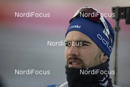 30.11.2019, Oestersund, Sweden, (SWE): Mario Dolder (SUI) - IBU world cup biathlon, single mixed relay, Oestersund (SWE). www.nordicfocus.com. © Manzoni/NordicFocus. Every downloaded picture is fee-liable.