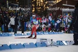 30.11.2019, Oestersund, Sweden, (SWE): Christian Gow (CAN) - IBU world cup biathlon, single mixed relay, Oestersund (SWE). www.nordicfocus.com. © Nico Manzoni/NordicFocus. Every downloaded picture is fee-liable.