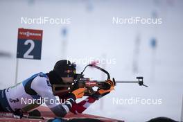 30.11.2019, Oestersund, Sweden, (SWE): Julian Eberhard (AUT) - IBU world cup biathlon, single mixed relay, Oestersund (SWE). www.nordicfocus.com. © Manzoni/NordicFocus. Every downloaded picture is fee-liable.