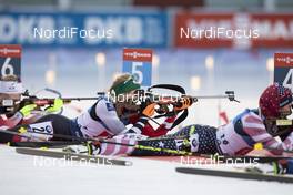 30.11.2019, Oestersund, Sweden, (SWE): Lisa Theresa Hauser (AUT) - IBU world cup biathlon, single mixed relay, Oestersund (SWE). www.nordicfocus.com. © Manzoni/NordicFocus. Every downloaded picture is fee-liable.