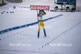 30.11.2019, Oestersund, Sweden, (SWE): Sebastian Samuelsson (SWE) - IBU world cup biathlon, single mixed relay, Oestersund (SWE). www.nordicfocus.com. © Nico Manzoni/NordicFocus. Every downloaded picture is fee-liable.