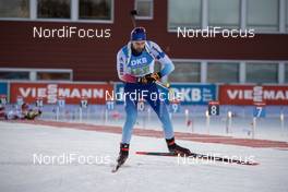 30.11.2019, Oestersund, Sweden, (SWE): Mario Dolder (SUI) - IBU world cup biathlon, single mixed relay, Oestersund (SWE). www.nordicfocus.com. © Nico Manzoni/NordicFocus. Every downloaded picture is fee-liable.