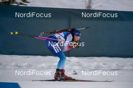 30.11.2019, Oestersund, Sweden, (SWE): Aita Gasparin (SUI) - IBU world cup biathlon, single mixed relay, Oestersund (SWE). www.nordicfocus.com. © Nico Manzoni/NordicFocus. Every downloaded picture is fee-liable.