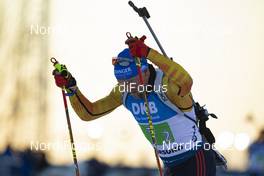 30.11.2019, Oestersund, Sweden, (SWE): Erik Lesser (GER) - IBU world cup biathlon, single mixed relay, Oestersund (SWE). www.nordicfocus.com. © Manzoni/NordicFocus. Every downloaded picture is fee-liable.