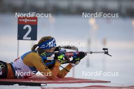 30.11.2019, Oestersund, Sweden, (SWE): Franziska Preuss (GER) - IBU world cup biathlon, single mixed relay, Oestersund (SWE). www.nordicfocus.com. © Manzoni/NordicFocus. Every downloaded picture is fee-liable.